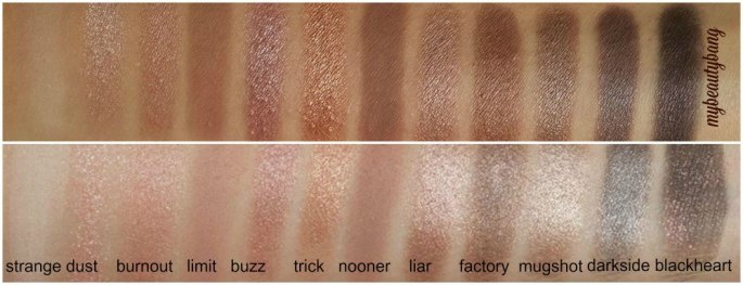 swatches naked 3 vs iconic 3